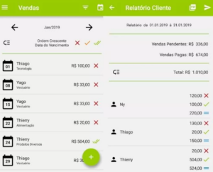 Controle de vendas
